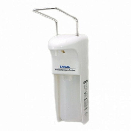 Saraya MDS-1000PW локтевой пластиковый дозатор
