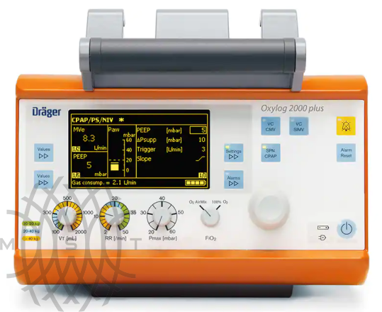 Draeger Oxylog 2000 plus аппарат ИВЛ