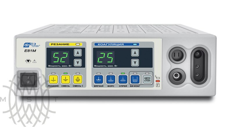 Аппарат электрохирургический высокочастотный ЭХВЧ-80-«ФОТЕК». Набор для оториноларингологии базовый.